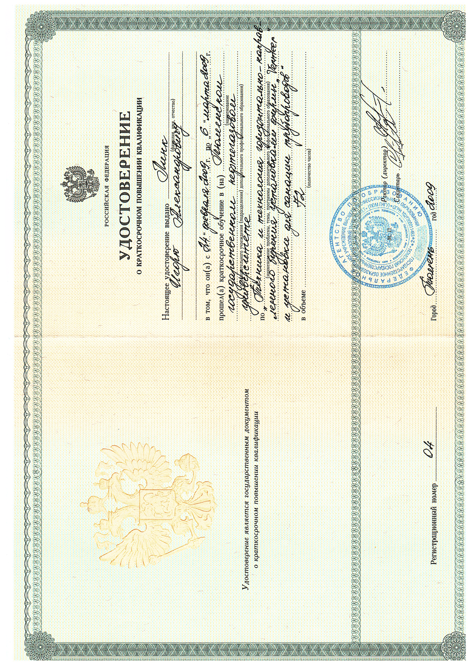  Сертификат 6