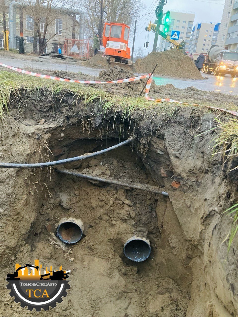 Прокол под ж/д путями